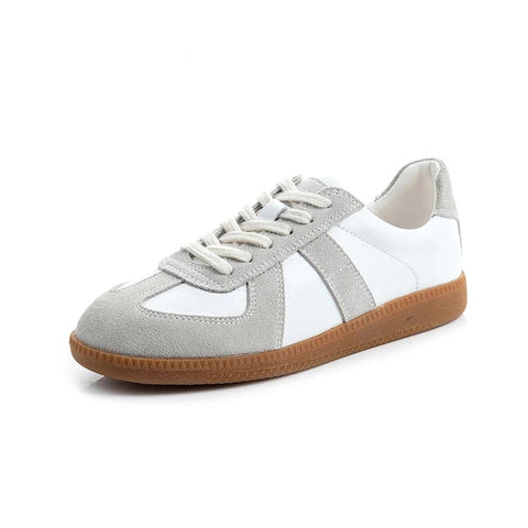 Women’s Genuine Leather Lace-Up Shoes – Durable, Comfortable, Casual - Fashlot