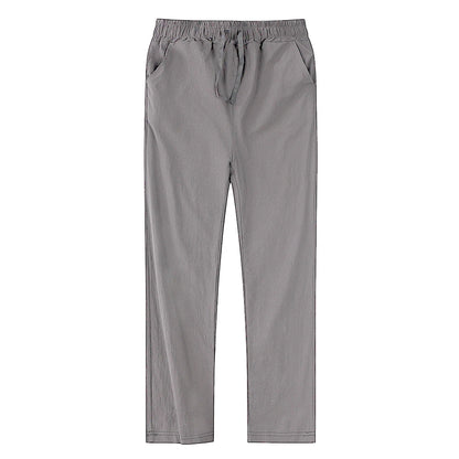 Men's Linen Drawstring Pants - Fashlot