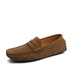 Brown Lightweight Casual High-Quality Men's Loafers - Fashlot