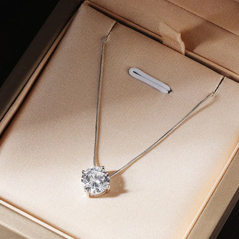 18k White Gold Pandent Necklace for Women - Fashlot