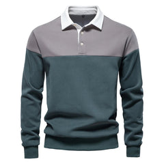 Men’s Premium Design Color Block Sweatshirt – Business, Casual, Comfort - Fashlot