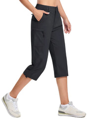Women’s Quick-Dry Capri Hiking Shorts – Lightweight, Athletic, and Ready for the Outdoors - Fashlot