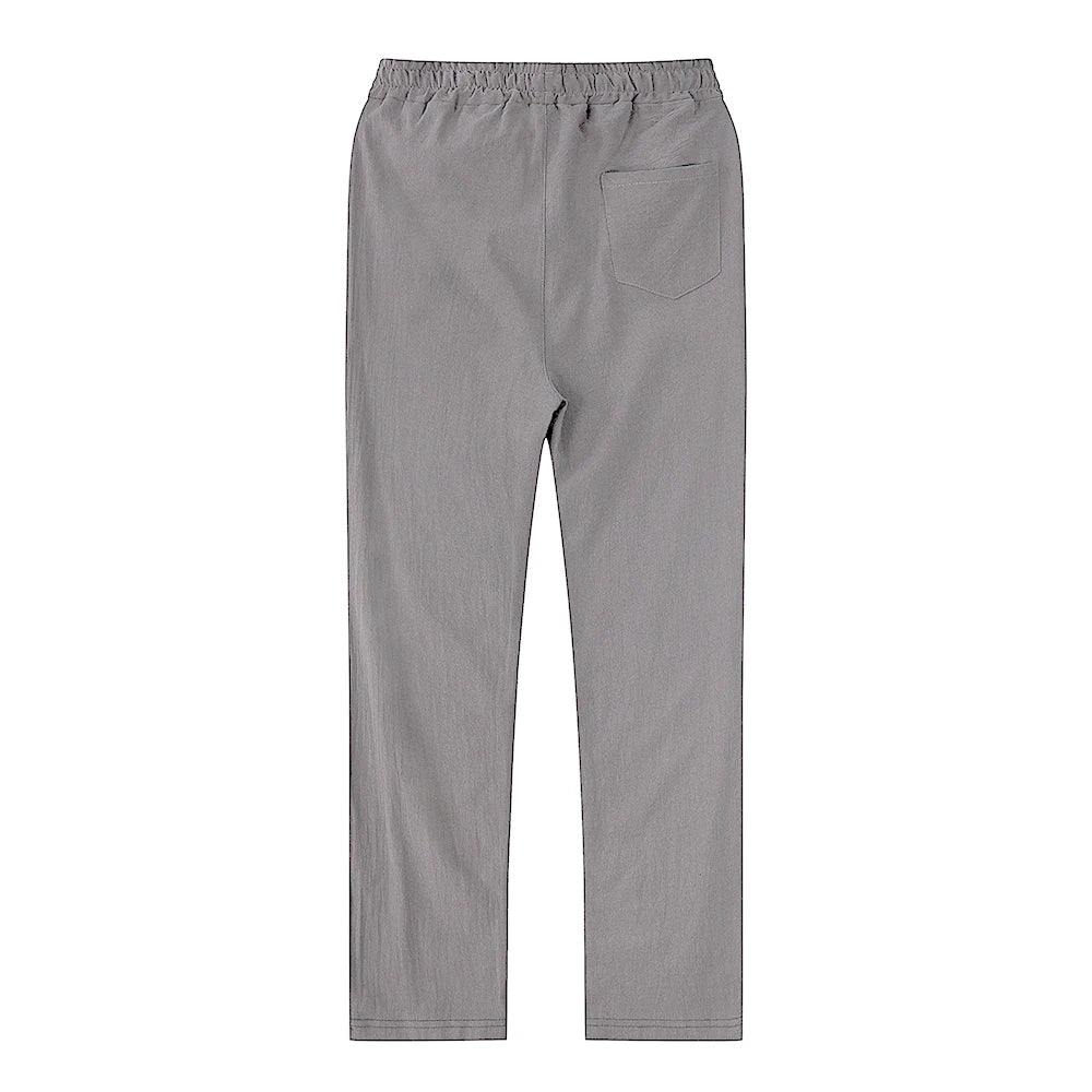 Men's Linen Drawstring Pants - Fashlot