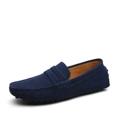 Dark Blue Lightweight Casual High-Quality Men's Loafers - Fashlot 