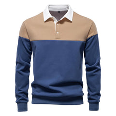 Men’s Premium Design Color Block Sweatshirt – Business, Casual, Comfort - Fashlot