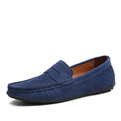 Blue Lightweight Casual High-Quality Men's Loafers - Fashlot
