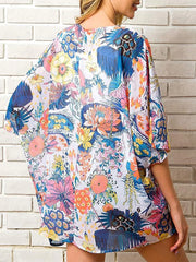 Open Front Half Sleeve Cover-Up – Light, Breezy & Beach-Day Ready - Fashlot
