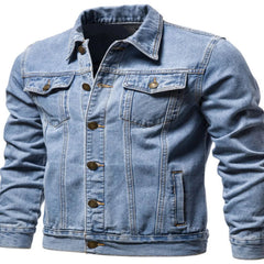 LW Men’s Button Down Long Sleeve Denim Jacket – Rugged Style & Everyday Comfort - Fashlot