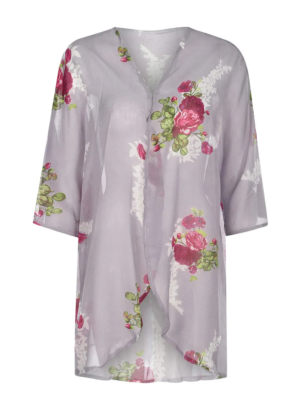 Open Front Half Sleeve Cover-Up – Light, Breezy & Beach-Day Ready - Fashlot