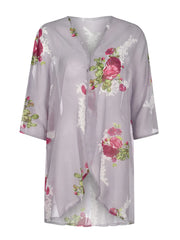 Open Front Half Sleeve Cover-Up – Light, Breezy & Beach-Day Ready - Fashlot