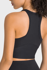 Racerback Cropped Sports Tank for Women – Lightweight Gym & Yoga Top - Fashlot