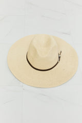 Fame Boho Summer Straw Fedora Hat - Fashlot