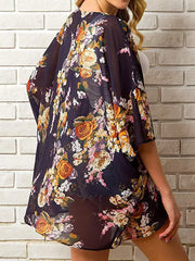 Open Front Half Sleeve Cover-Up – Light, Breezy & Beach-Day Ready - Fashlot