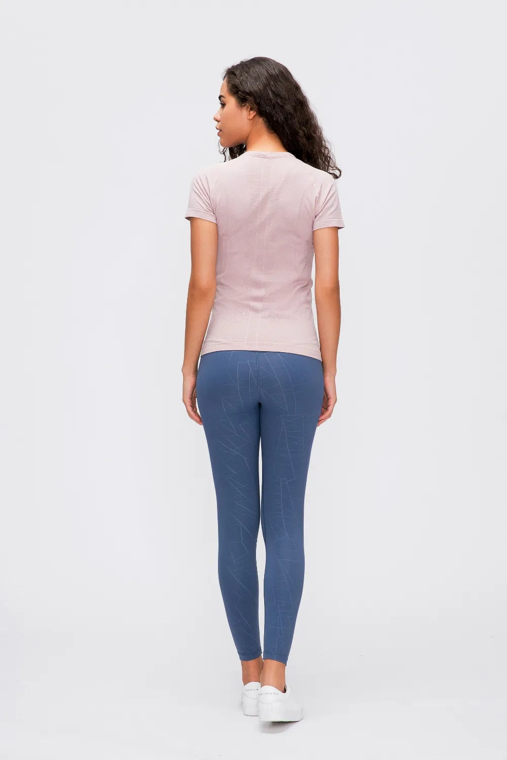 Women's Active T-Shirt – Short Sleeve Round Neck Sports Top for Workouts - Fashlot