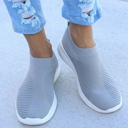 Women’s Lightweight Slip-On Shoes – Walking, Running, Travel, Work - Fashlot